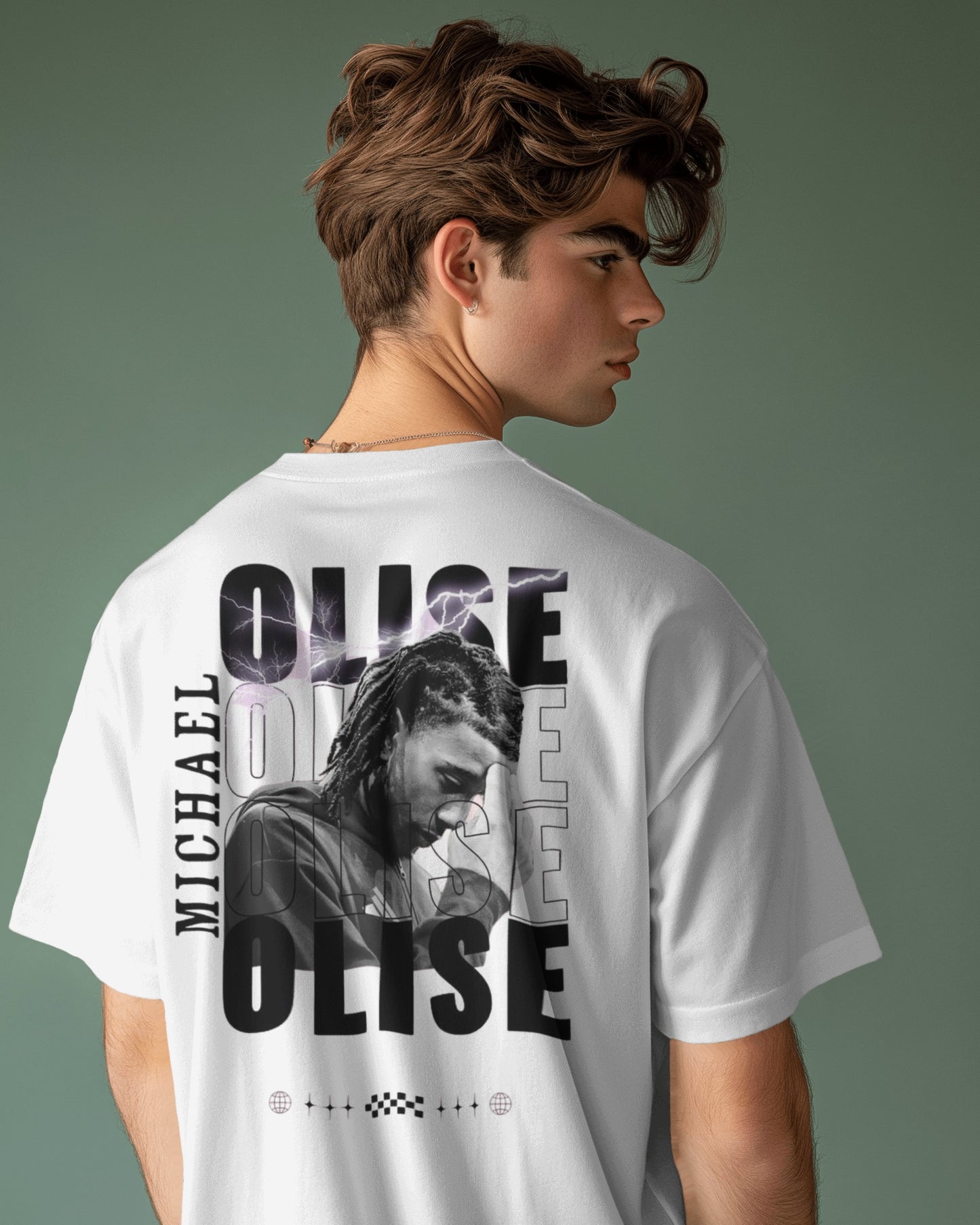 Michael Olise Bayern Munich White T-Shirt